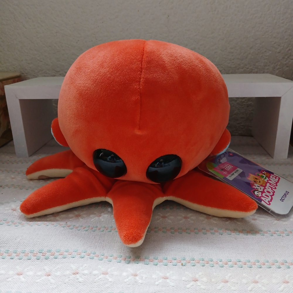 Orange Stuffed Octopus Adopt Me Pet